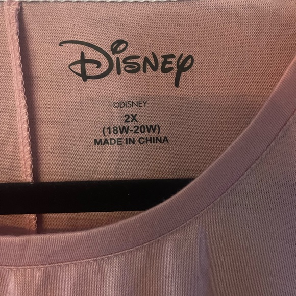 Disney Lilo & Stitch Pink Sleep Lounge Top Women’s 2XL - Picture 2 of 6